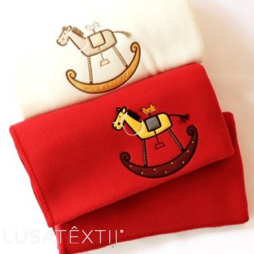 Manta bebé PONEY | PIUBELLE