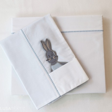 Baby crib sheet set SEBASTIÃO | PIUBELLE