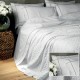 White Sheet Set with a Trim 200TC | SAMPEDRO