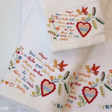 Ensemble linge de toilette NAMORADOS