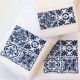 Ensemble linge de toilette AZULEJO