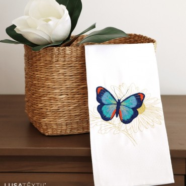 Dishcloth BORBOLETAAZUL