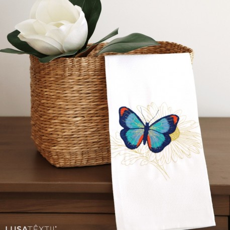 Dishcloth BORBOLETAAZUL