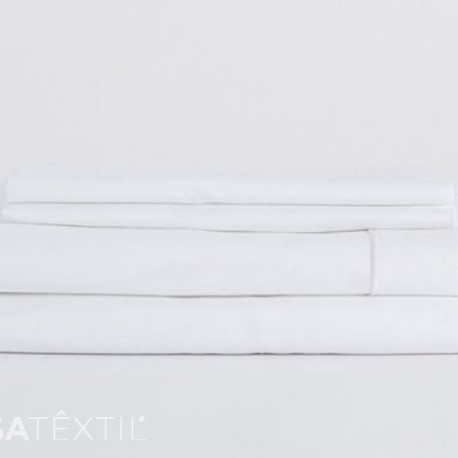 Lençol Hotelaria com Rolinho | 50% algodão - 50% poliéster