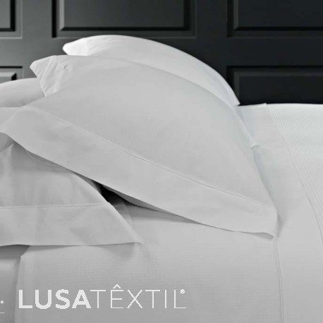 Lençol Hotelaria com Rolinho | 50% algodão - 50% poliéster PERCAL