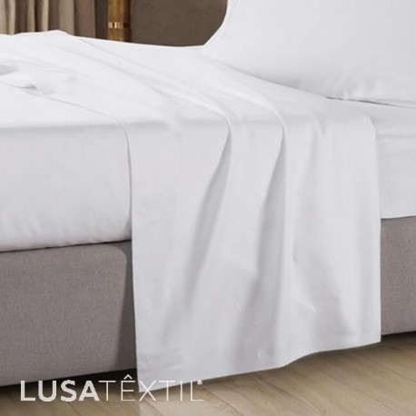 Lençol Hotelaria | 100% algodão PERCAL 200 Fios