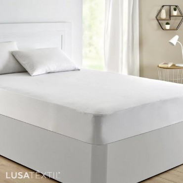 Protetor de colchão de malha impermeável